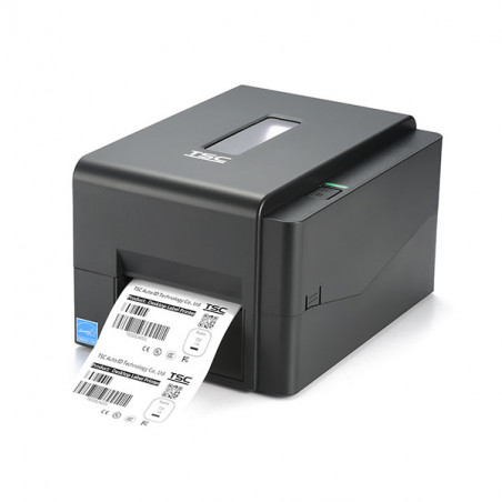 TSC TE210 настольный термотрансферный принтер для печати этикеток, 203 dpi, 112 мм, 152 мм/с, RS-232, USB, Ethernet, USB Host