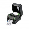 TSC TE300 настольный термотрансферный принтер для печати этикеток, 300 dpi, 112 мм, 127 мм/с
