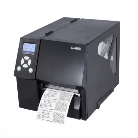 Принтер этикеток термотрансферный Godex ZX430i, промышленный, 110 мм, 300 dpi, 102 мм/с, цветной ЖК
