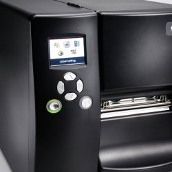Принтер этикеток термотрансферный Godex EZ-2350i+, промышленный, 300 dpi, 5 ips, цветной ЖК дисплей,