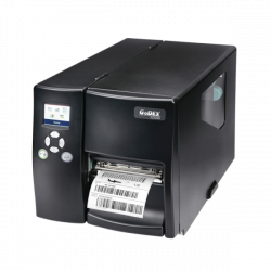 Принтер этикеток термотрансферный Godex EZ-2350i+, промышленный, 300 dpi, 5 ips, цветной ЖК дисплей,